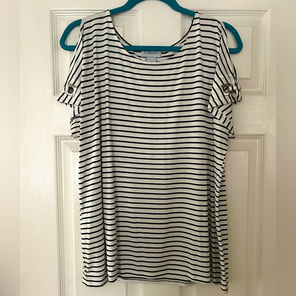 Cold-Shoulder Top